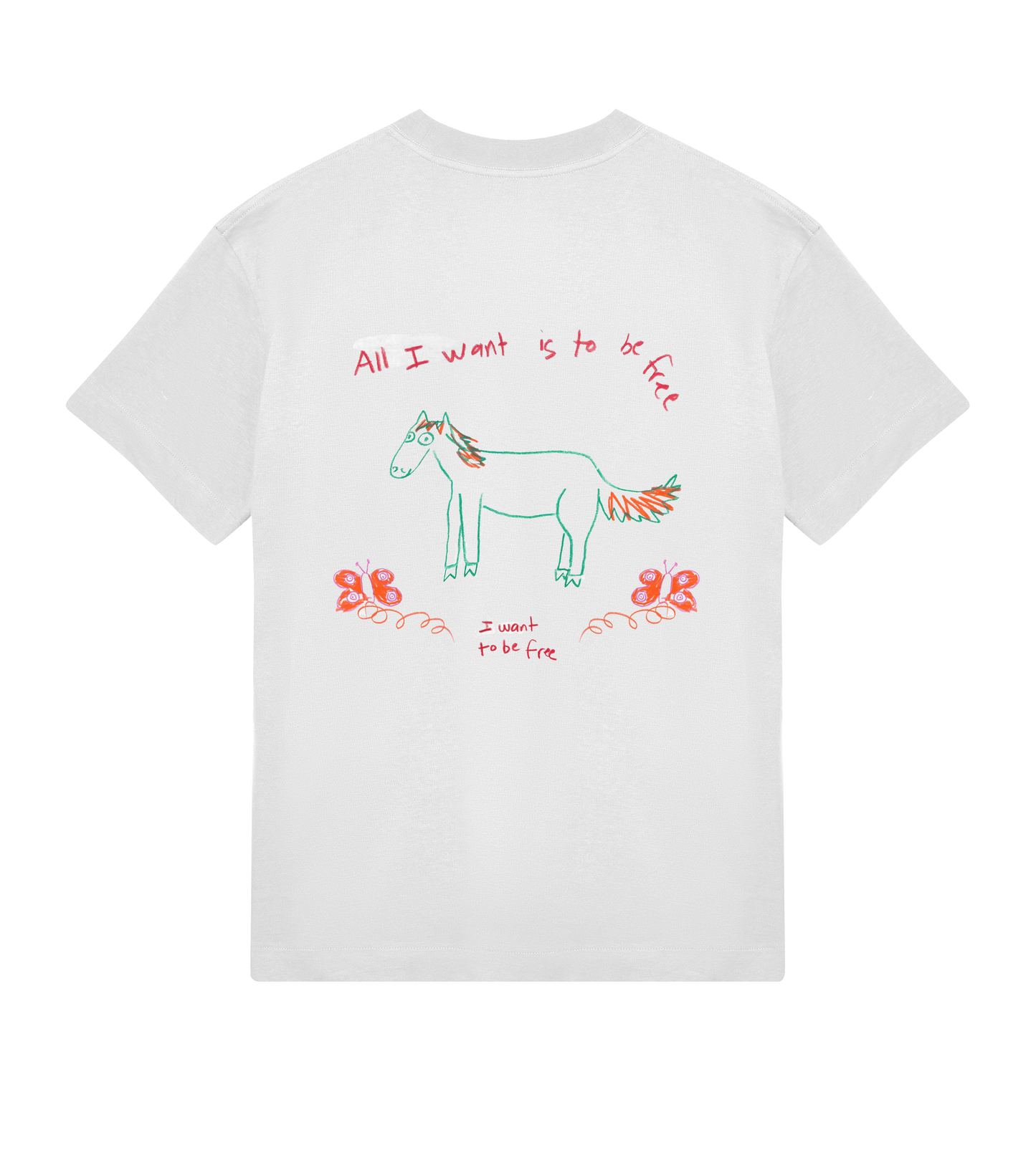 FREE HORSE - THICKER FABRIC