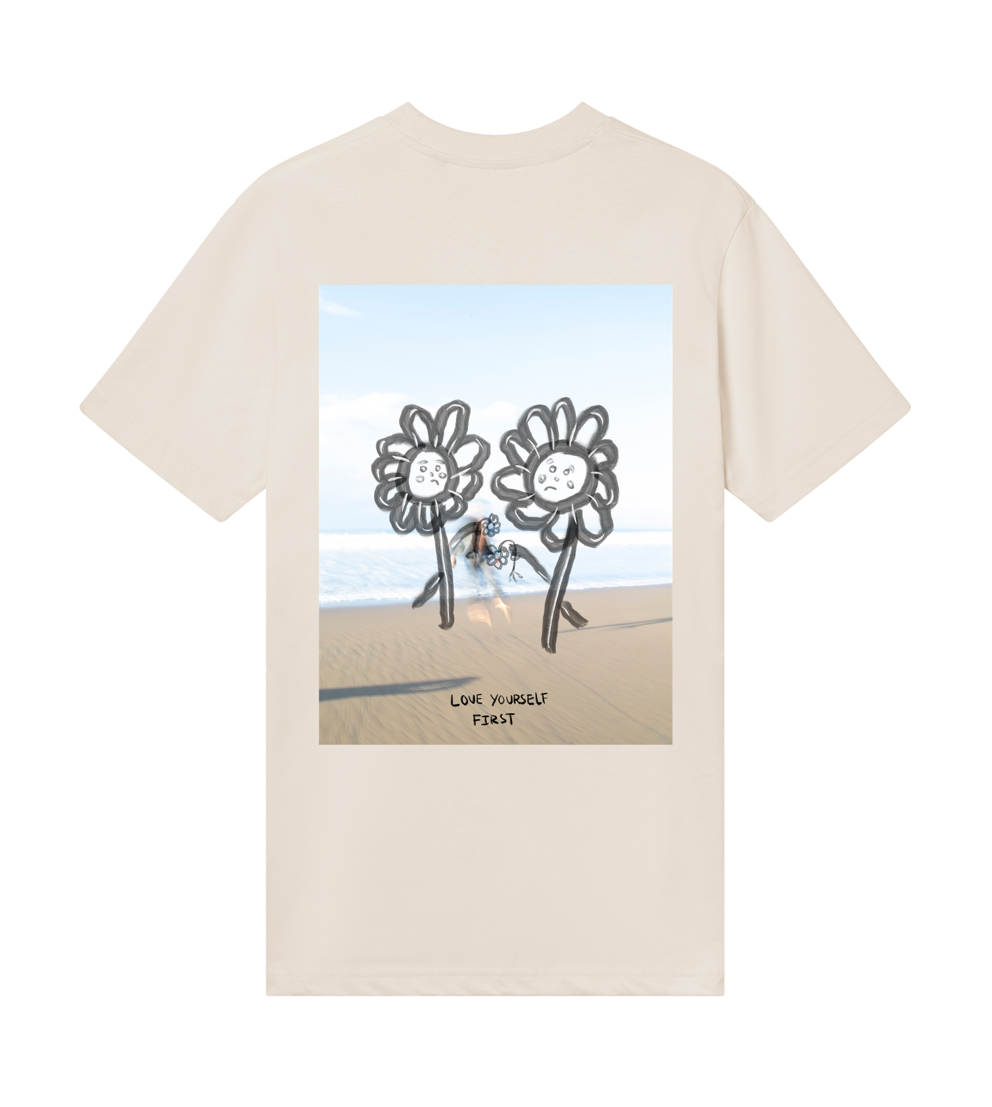 DOS FLORES EN LA PLAYA